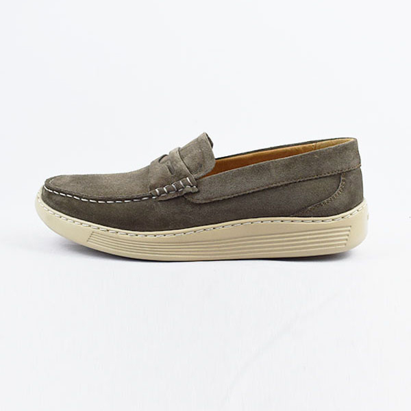 Moccasin pour homme confort R110 Gris Daim Mocassin homme Maroc